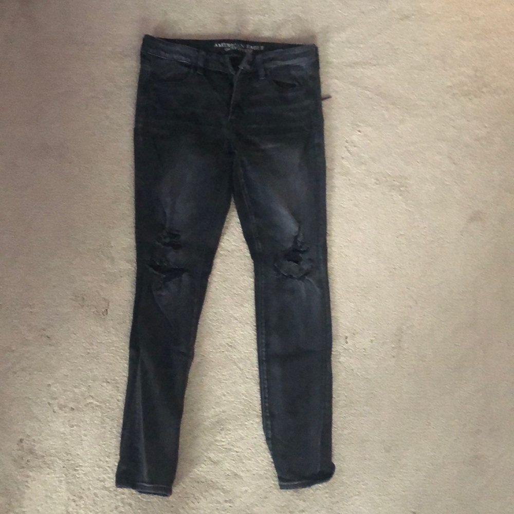 Black skinny jeans